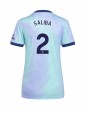 Arsenal William Saliba #2 Replika Tredje Kläder Dam 2024-25 Kortärmad